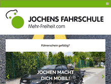 Tablet Screenshot of mehr-freiheit.com